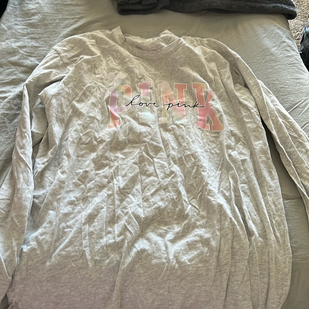 Victoria secret pink long sleeve tee
